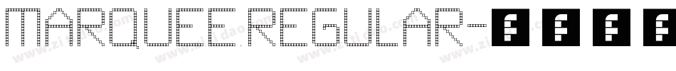 Marquee Regular字体转换